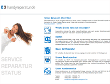 Tablet Screenshot of handyreparatur.de